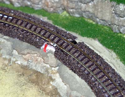 Electric Wire Through the Foam